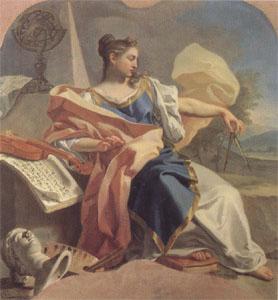 Mura, Francesco de Allegory of the Arts (mk05) Spain oil painting art